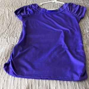 Solid purple wear it to work top